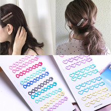 New 10pcs Long Hair Clips Large Heart Bobby Pins for Women Girls Hair Accessories Tools Flat Clip Hairpin Metal Curly Barrette 2024 - buy cheap