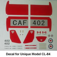 Decal / Sticker for Unique Model CL-84 2024 - buy cheap