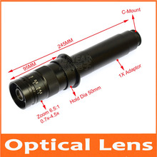 Lente óptica de XDS-10A Industrial 300 veces, lente de microscopio digital, lente de cámara CCD industrial, lente de objetivo óptico 1x25mm 2024 - compra barato