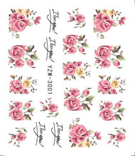 WUF наклейки на ногти цветок переводная белая роза ожерелье ювелирные изделия водная наклейка для ногтей черные Обертывания Типсы для маникюра 2024 - купить недорого