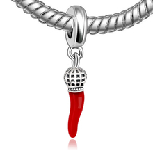 NBSAMENG-abalorio de plata de ley 925 auténtica, colgante de pimiento rojo Vintage, apto para pulsera y brazalete, joyería artesanal 2024 - compra barato