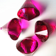 Free shipping 10pcs/lot 40mm crystal diamond ball for Fuchsia crystal chandelier pendant/crystal curtain pendant 2024 - buy cheap