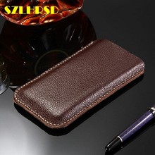 for Doogee S80 Lite Genuine Leather phone bags Doogee S60 Lite Cases Doogee S70 Flip cover slim pouch stitch sleeve Doogee Mix 2 2024 - buy cheap