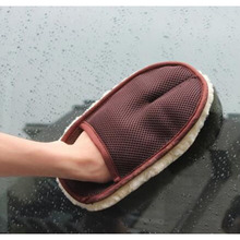 Car Cleaning Brush Polishing Mitt Brush Super Clean Wool Car Wash Glove Car Cleaning Brush for Car for Motorcycle Washer 2024 - buy cheap