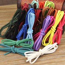 10pcs 3mm Flat Faux Suede Korean Velvet Leather Cord DIY Rope Thread Jewelry Making Decorative Handicrafts Accessories 10 Meter 2024 - buy cheap