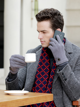 Мужские перчатки мужские зимние теплые тачскрин утолщенные теплые водительские варежки студенческие езда против Luva перчатки ветра B9748 2024 - купить недорого