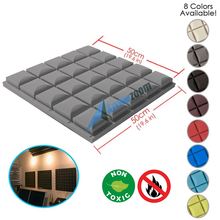 Arrowzoom 19.6" x 19.6" x 1.9" Hemisphere Grid Tile Studio Sound Absorbing Panel Acoustic Foam Treatment 2024 - buy cheap