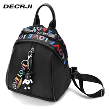 DECRJI-mochila moderna para Mujer, morral escolar para chicas adolescentes, morral pequeño para Mujer 2020 2024 - compra barato