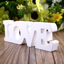 Wood Letters for Crafts Wedding Woody Romantic English Alphabet "LOVE" Home Decoration Accessories Wooden Letter Sign Desk Decor 2024 - buy cheap