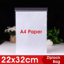 22x32cm Clear Plastic Ziplock Bags Clothes Sundries Zip Lock Plastic Bags With Zipper Thick Shoes Garment Storage Bag Organizer 2024 - buy cheap