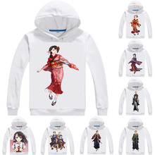 Hanasaku Manimani Hoodies Multi-style Hooded Hoodie Japanese PlayStation Mochizuke Nao Kurama Mochizuki Haku Cosplay Sweatshirts 2024 - buy cheap