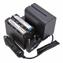 Probty 2Pcs NP-F960 NP-F970 NP F960 NP F970 Battery + Charger For Sony MVC-FD100 FD200 FD5 FD51 FD7 FD71 FD73 FD75 FD81 FD88 2024 - buy cheap