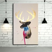 Canvas Painting Animal Handpainted Oil Painting Cuardros decoracion Canvas Modern Abstract Pictures For Living Room Decoration 2024 - buy cheap