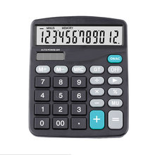 Калькулятор 12 Digit  Large Screen Calculator  Financial Accounting  Portable Office Home Stationery Big Button Commercial Tool 2024 - купить недорого