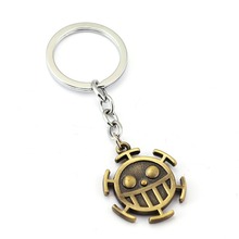 10/pcs ONE PIECE Keychain Trafalgar Law Key Ring Holder Gift Chaveiro Car Key Chain Pendant Anime Jewelry Souvenir YS11541 2024 - buy cheap