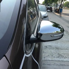 Cubierta de puerta lateral de coche, accesorio de ABS cromado para espejo retrovisor para Kia Sportage Kx5 2015-2018, decoración exterior del automóvil, 2 uds. 2024 - compra barato