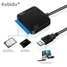 Кабель USB 3,0 для SATA USB 3,0 кабель адаптера SATA USB3.0 конвертер для 2,5-дюймового 3,5-дюймового жесткого диска SSD 2024 - купить недорого