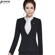 High Quality Autumn Female Long Sleeve Blazer Outerwear Fashion Women Slim Plus Size Office Jacket Workwear 2024 - buy cheap