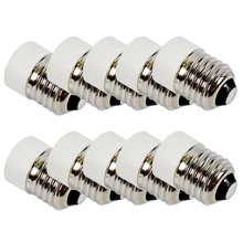 10 E27 Male Plug to E14 Female Socket Base LED Light Lamp Bulb Adapter Converter 2024 - buy cheap