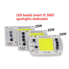 DIY LED SMD Chip Lamp 30W 50W Light Chip 230V Input Directly Smart IC Fit For DIY FloodLight Cold White Warm White 2024 - buy cheap