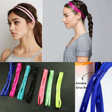 10 Colors Fashion Anti-Slip Double Bands Elastic Yoga Sports Stylish Headband Women Girl Hairbands Fashion Headwear 2024 - buy cheap