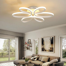 Luminária de teto moderna led para sala de estar, luminária de teto para áreas internas e residências 2024 - compre barato