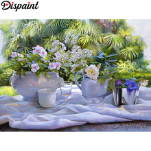 Dispaint Full Square/Round Drill 5D DIY Diamond Painting "Flower landscape" Embroidery Cross Stitch 5D Home Decor A10074 2024 - buy cheap