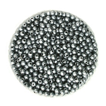 Plastic 2000pcs/lot Grey Imitation Pearl Round Beads 4mm Dia.Wholesale for DIY Bracelet and Necklace CN-BSG01-01GY 2024 - buy cheap
