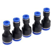 10pcs PG10-6 Unequal Diameter Air Tube Fitting Straight Union,One Touch Push In Pneumatic Fitting Connectors 2024 - buy cheap