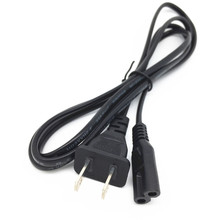 Cabo de alimentação com tomada eua/ue, 2 pinos, cabo de alimentação para asus, notebook, carregador, adaptador ac 2024 - compre barato