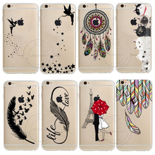For iPhone 11 Pro XS Max XR X 4 4S 5 5S SE 6 6S 7 8 Plus Case Dream Catcher Tinker Bell Tower Design Soft TPU Capa Silicon Cover 2024 - buy cheap