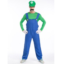 Halloween costume for men super mario cosplay costumes Parent-child clothing cartoon costumes 2024 - buy cheap