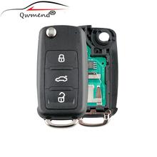 5K0837202AD for Volkswagen Key 3 Buttons Car Remote Key for Volkswagen GOLF PASSAT Tiguan Polo Beetle Hella ID48 Chip 434Mhz 2024 - buy cheap