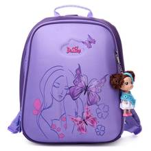 Authentic Delune New 3D cartoon children school bags for girls printing backpack children Customized design child schoolbag 2024 - buy cheap