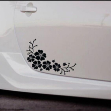 (50 pieces  /lot) Wholesale Personalized Flower Vinyl Car Stickers Car styling window decals 2024 - buy cheap