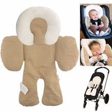 Almohada para Cochecitos de bebé, asiento de coche para niños, almohadilla de soporte corporal, 3 colores, soporte de cabeza de seguridad para recién nacidos 2024 - compra barato