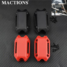 Bloque de parachoques de protección de motor modificado para motocicleta, accesorios decorativos negros/rojos para BMW R1200GS LC adv F700GS F800GS 2024 - compra barato