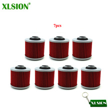 XLSION-filtro de aceite 7x para YAMAHA, SR400, XT660R, TDM900A, TDM900, XT660Z, XT660R, XT660X, XVS400, YFM700R, RAPTOR SE, XVS650, XV250, V-STAR 2024 - compra barato