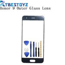 RTBESTOYZ-Pantalla de Panel táctil de alta calidad para móvil, repuesto de pantalla táctil, lente de cristal exterior frontal, para Huawei Honor 9 2024 - compra barato
