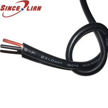 10M Silicone Arduino Wires High Temperature Wire 2Core 1.0mm2 Square Oil Proof Flexible Silicon Wire Silicone Insulated Wire 2024 - buy cheap