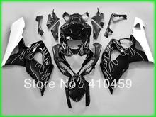Motorcycle Fairing kit for SUZUKI GSXR1000 GSX-R1000 GSXR 1000 K5 05 06 2005 2006 white flames black ABS Fairings set SN27 2024 - buy cheap