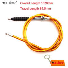 XLJOY-Cable de embrague lateral ajustable para motocicleta, accesorio dorado para moto, Dirt Bike, ATV, Quad go, Kart, ciclomotor, 110cc, 125cc, 140cc, 150cc, CRF, XR50, SDG 2024 - compra barato