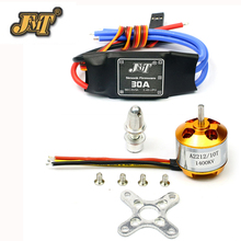 JMT A2212 2200KV / 1400KV бесщеточный мотор с внешним ротором + крепление 10T + 30A контроллер скорости ESC RC самолет KK Квадрокоптер 2024 - купить недорого