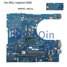 KoCoQin-placa base para portátil DELL Inspiron 5458, 5558, 5758, I3-5005U, HDMI, AAL10, LA-B843P, CN-0M4Y41, 0M4Y41, SR27G, CPU 2024 - compra barato