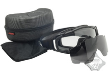 FMA баллистических-очки для активного отдыха на открытом воздухе, профессиональная защита тактические очки для защиты от ветра шлем объектив черные мотоциклетные пылезащитные очки для пилотов 2024 - купить недорого