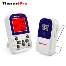 ThermoPro-termómetro para cocina, TP-12 Digital inalámbrico, remoto, para barbacoa, ahumador, parrilla, horno, monitoriza la comida a 300 pies de distancia 2024 - compra barato