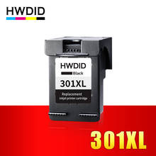 HWDID 301XL Black Ink Cartridge Compatible for HP 301 301xl for Deskjet 1050 1510 2050 3050 2150 2540  Envy 4500 4502 4504 5530 2024 - buy cheap