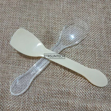 Plastic Disposable Ice Cream Spoon Dessert Pudding Cheese Cake Scoop Mini Size Party Flatware Cutlery 2024 - buy cheap
