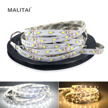 5M / Roll White / Warm White 3528 SMD LED Strip light Flexible String Ribbon 60 LEDs /M lamp Tape For Indoor Decoration lighting 2024 - buy cheap