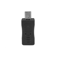 Адаптер-переходник с Micro USB (мама) на Mini USB (папа), 1 шт. 2024 - купить недорого